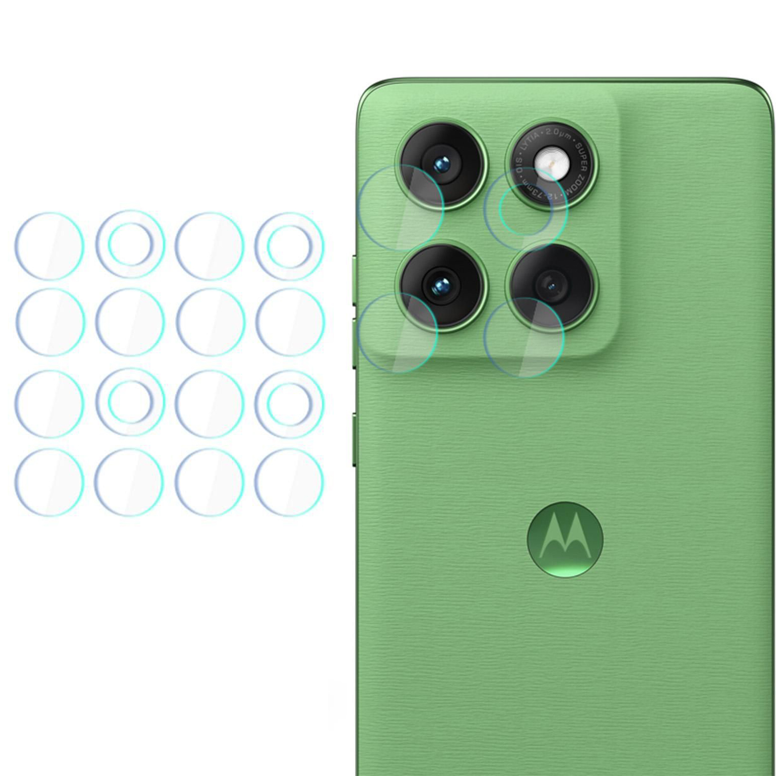 Osłona na aparat 3mk Lens Protection dla Oppo Reno 13 Pro, 4 zestawy.